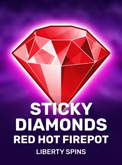 Sticky Diamonds Red Hot Firepot game tile